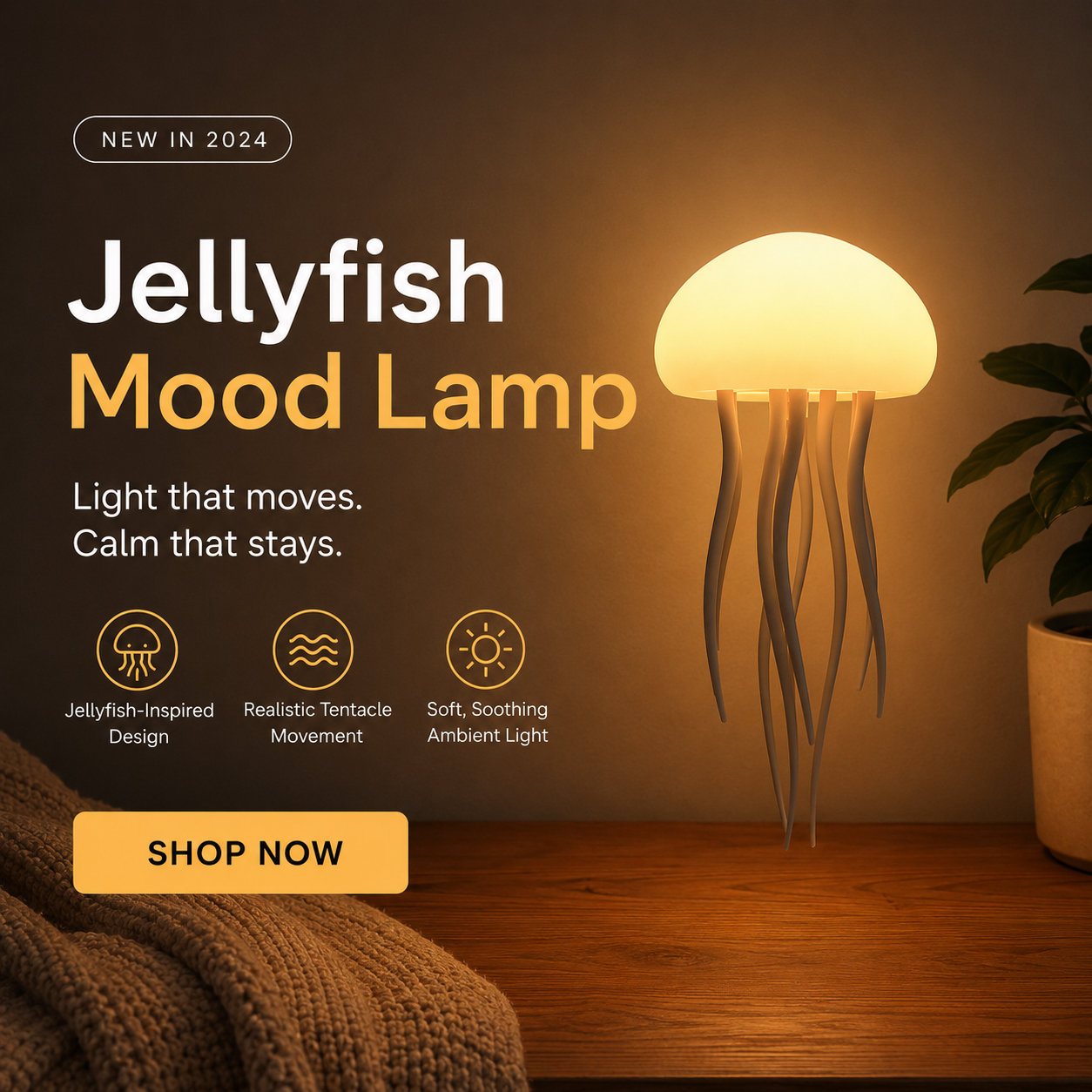 Jellyfish Mood Lamp